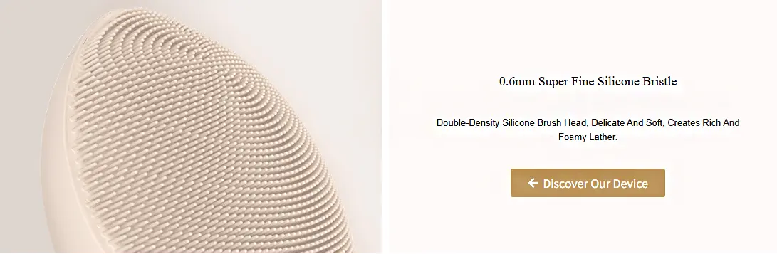 MR-1969 Compact Silicone Facial Brush