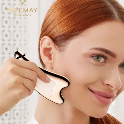 MR-2367 Microcurrent Cool Gua Sha Facial Massager