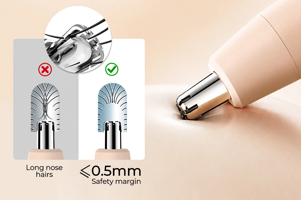 QM-1925 Woman Nose & Ear Hair Trimmer